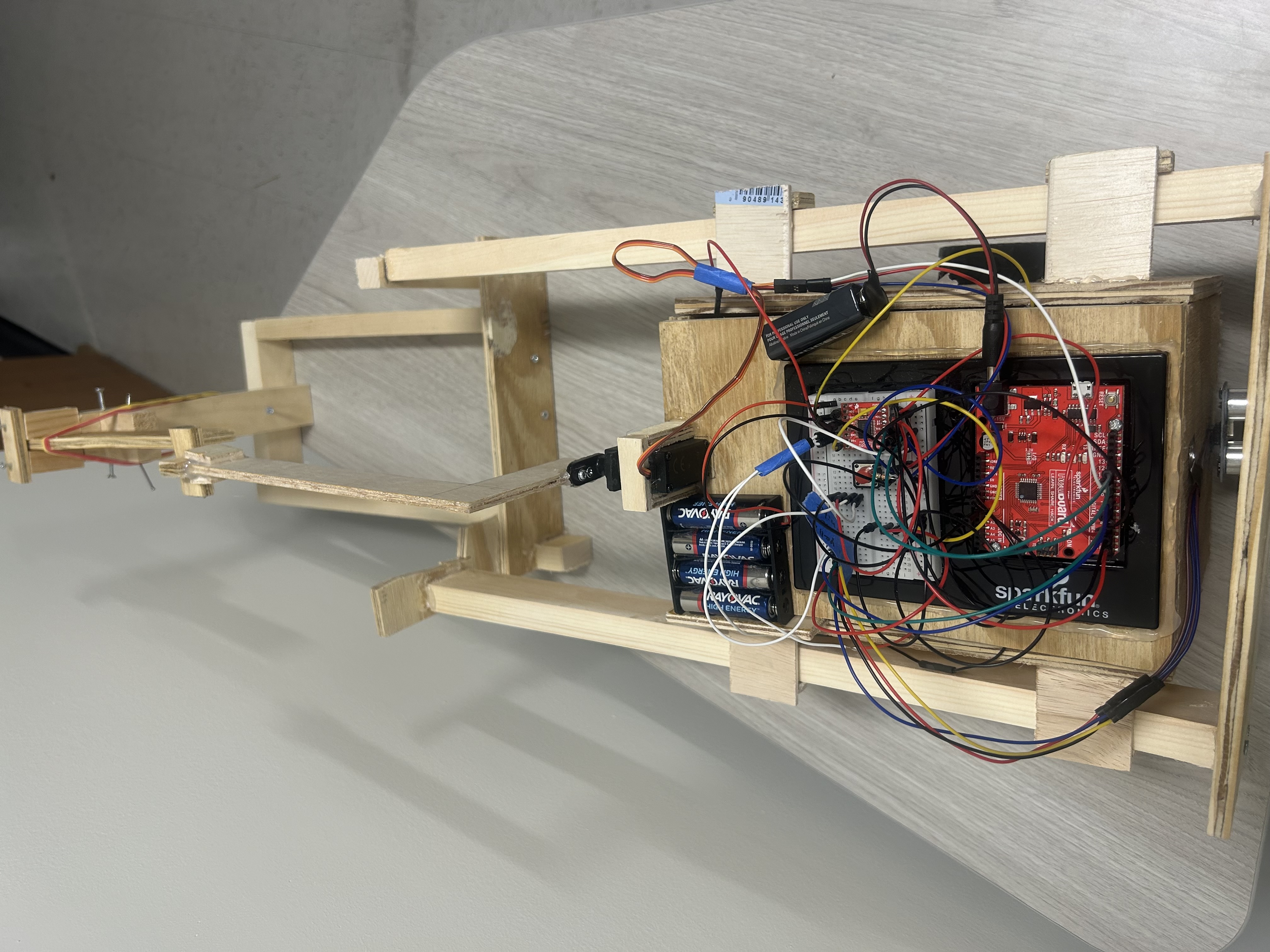Photo of Automated Hockey Stick Taping Device